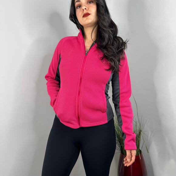 Spyder Pink & Gray Sweater Jacket - Picture 6 of 8